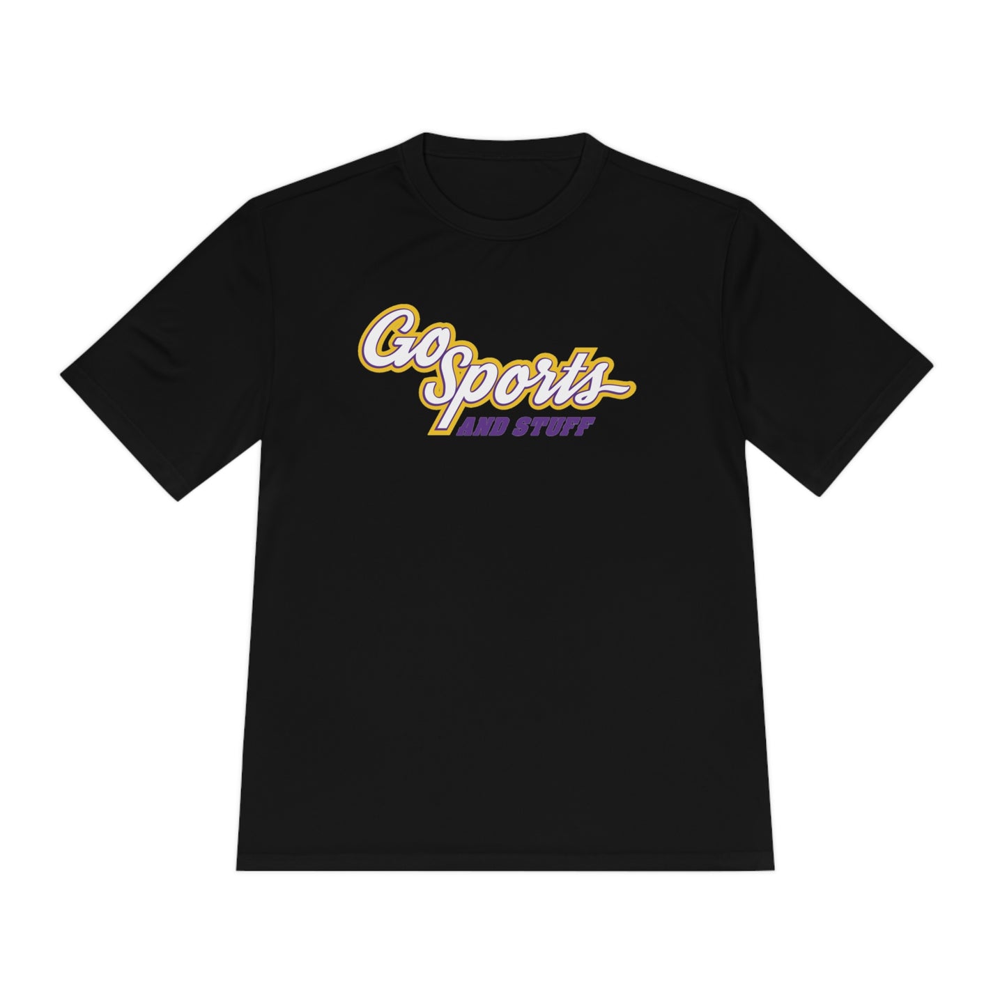 White, Purple & Yellow Logo - Go Sports And Stuff
