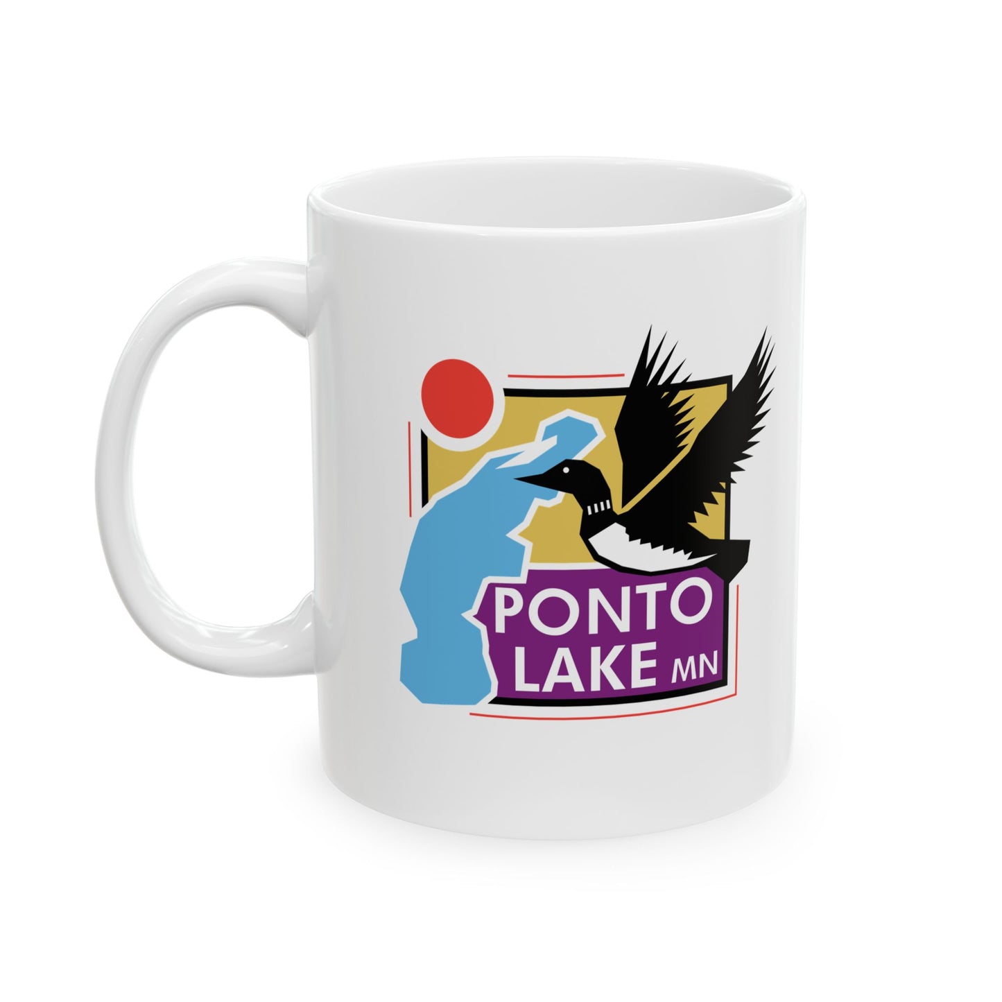 Ponto 1 Ceramic Mug, (11oz)