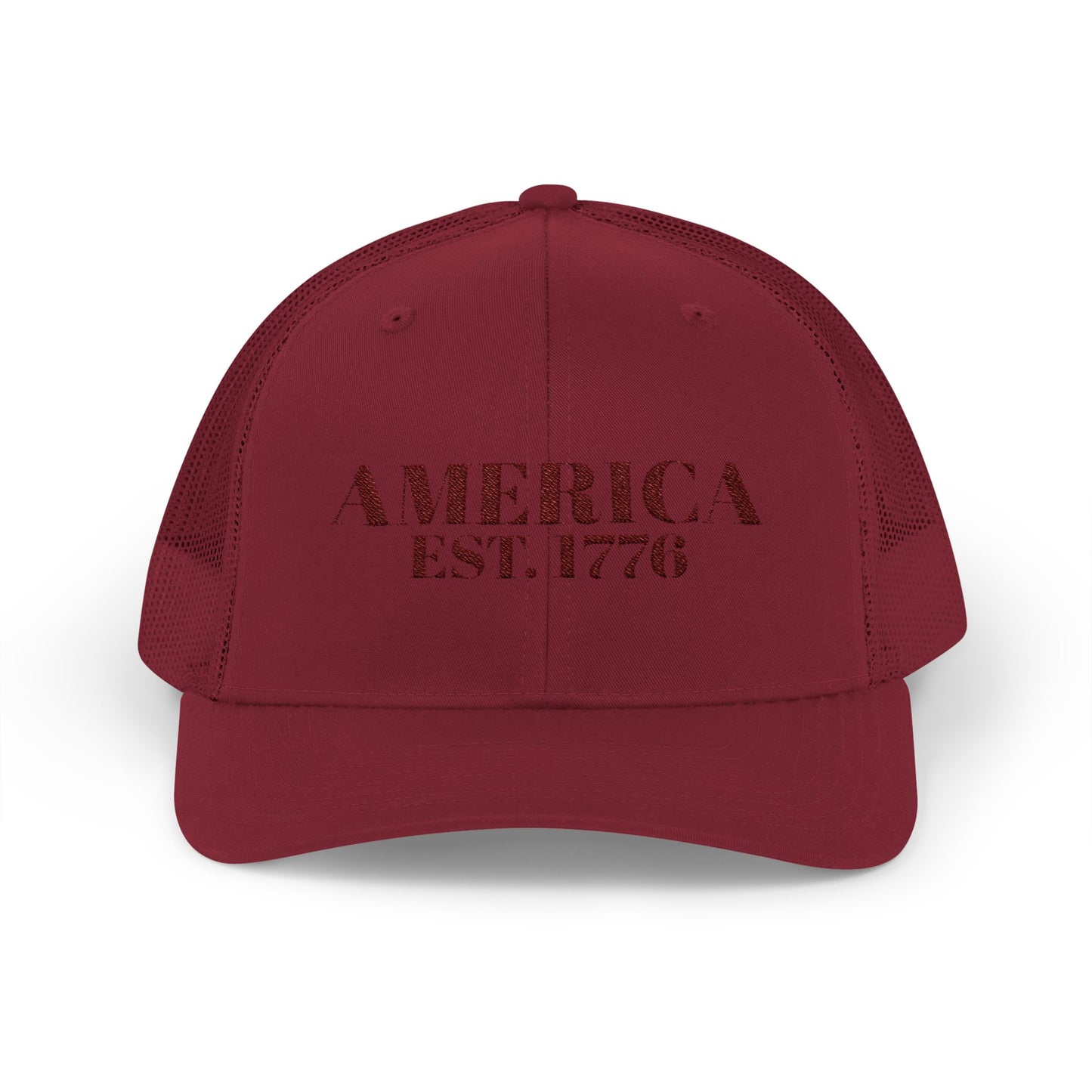 America Est. 1776 - Snapback Trucker Cap