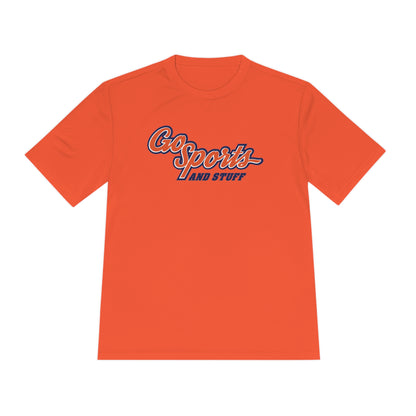 Orange & Dark Blue Logo - Go Sports And Stuff