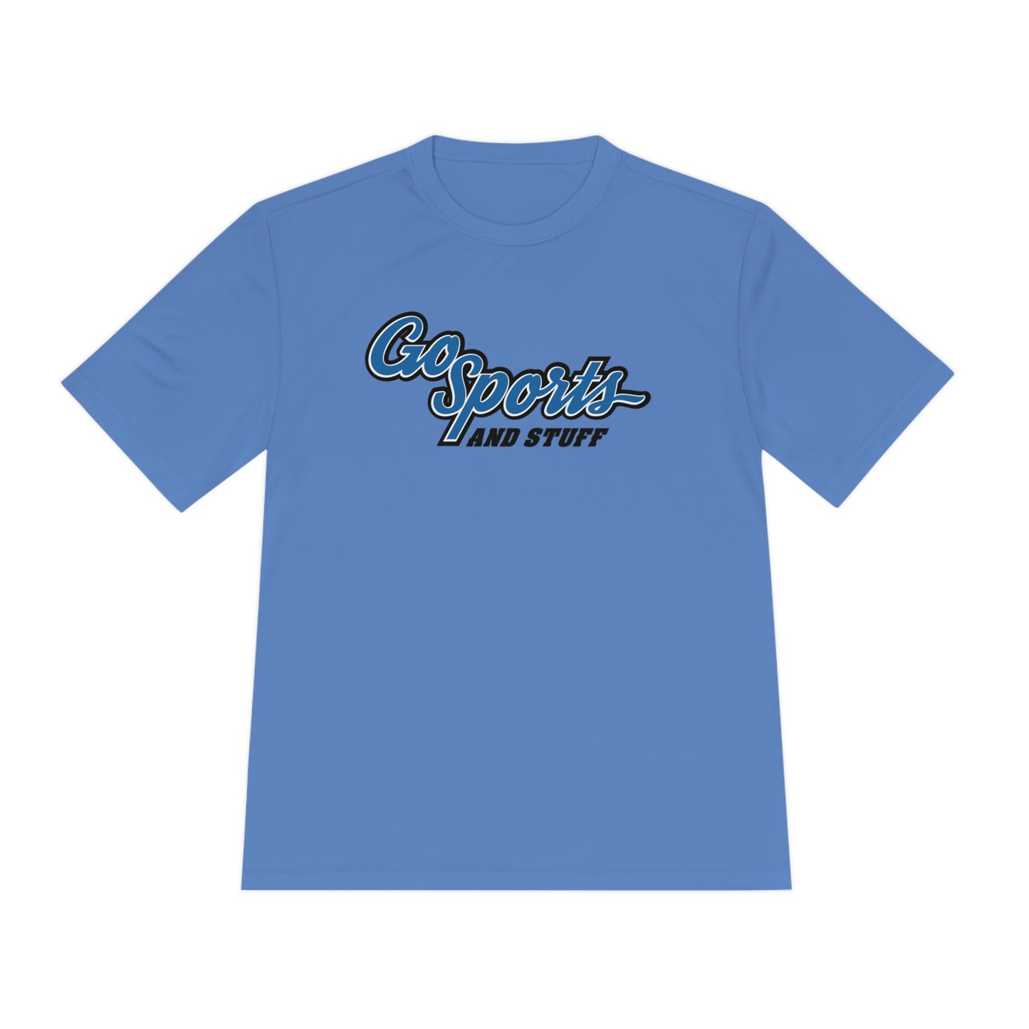 Light Blue & Black Logo - Go Sports And Stuff