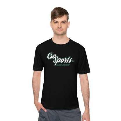 White & Dark Green Logo - Go Sports And Stuff