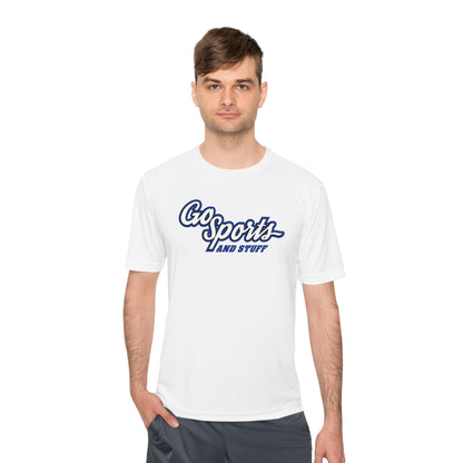 White & Royal Blue Logo - Go Sports And Stuff