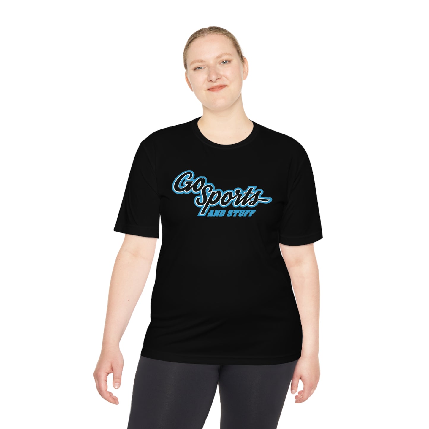 Black & Light Blue Logo - Go Sports And Stuff