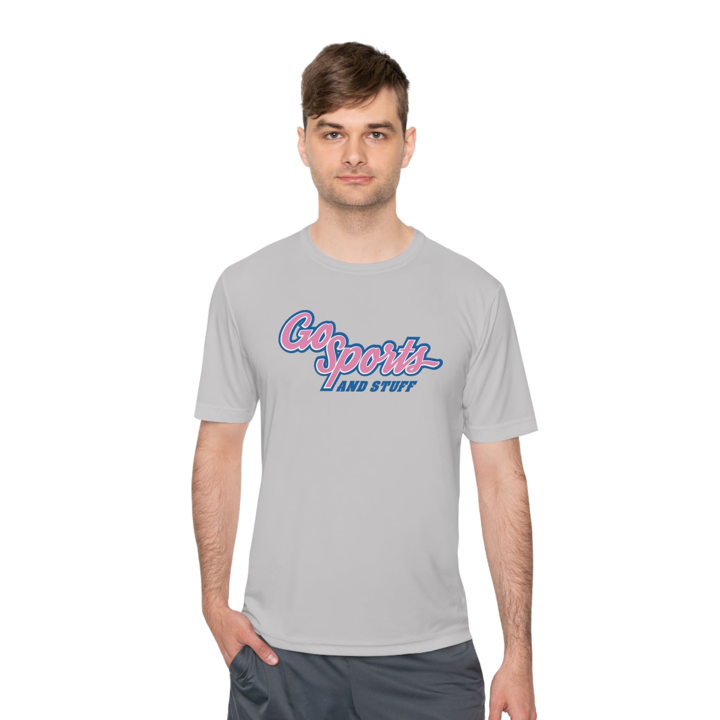 Bubble Gum Pink & Blue Logo - Go Sports And Stuff