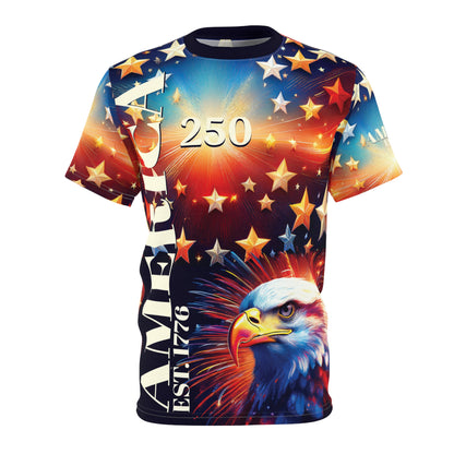 Unisex Cut & Sew Tee (AOP)