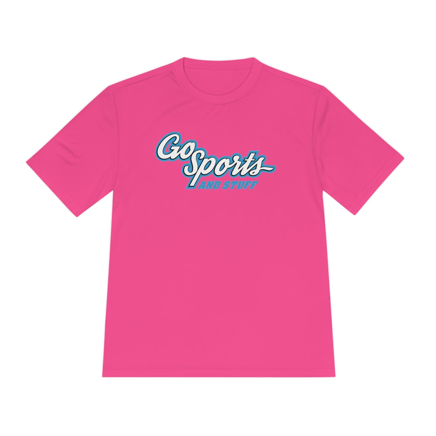 White & Light Blue Logo - Go Sports And Stuff