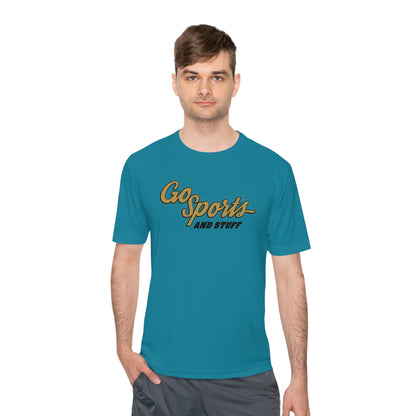 Teal & Gold Logo - Go Sports And Stuff