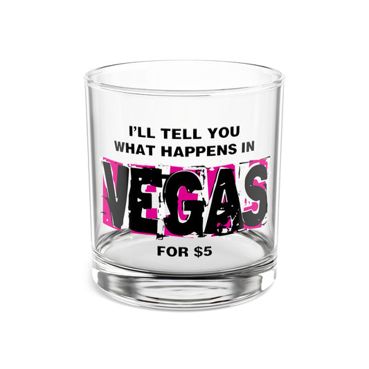 What Happens in Vegas - Rocks Glass