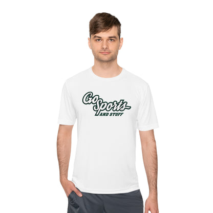 White & Dark Green Logo - Go Sports And Stuff