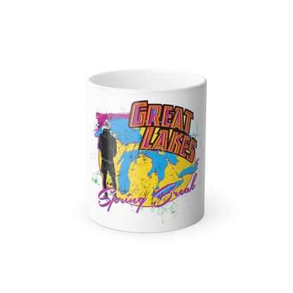 Great Lakes Spring Break - Color Morphing Mug, 11oz