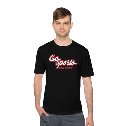 White & Red Logo - Go Sports And Stuff