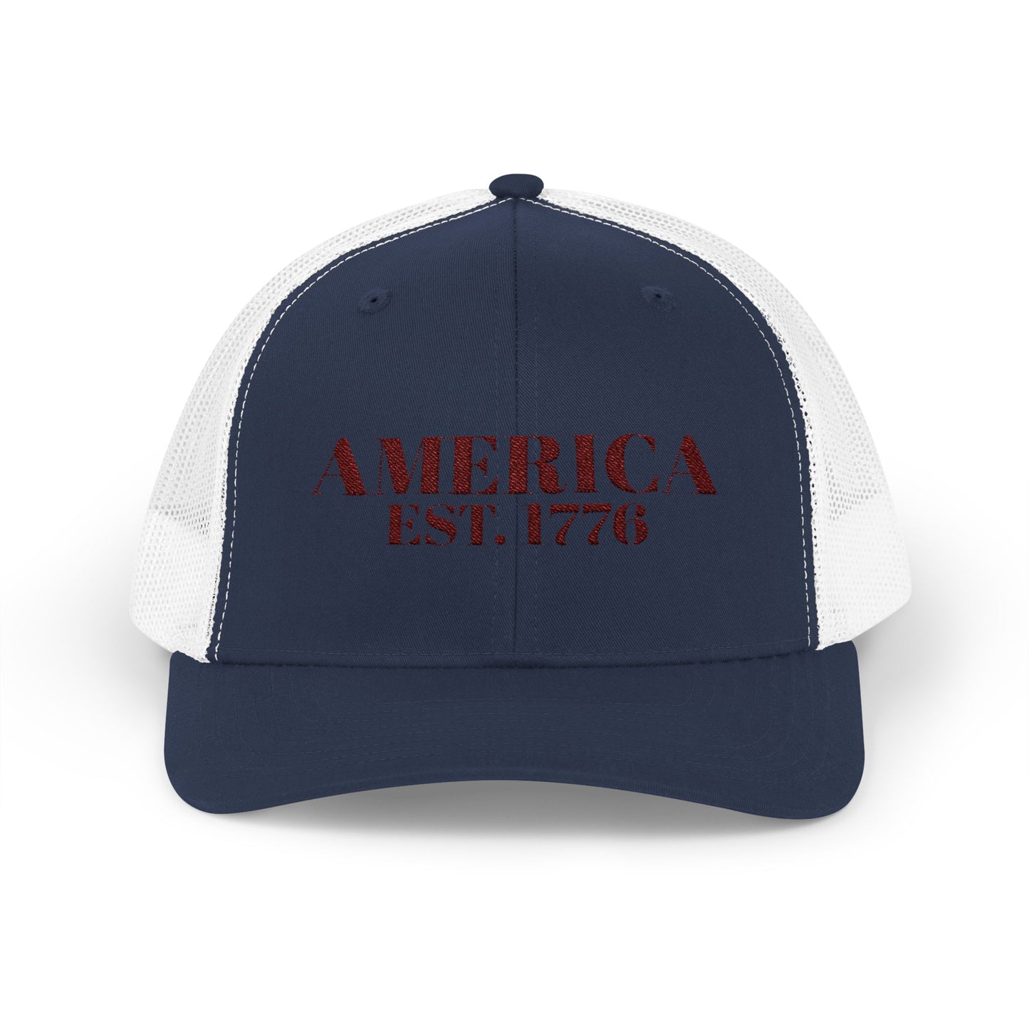 America Est. 1776 - Snapback Trucker Cap