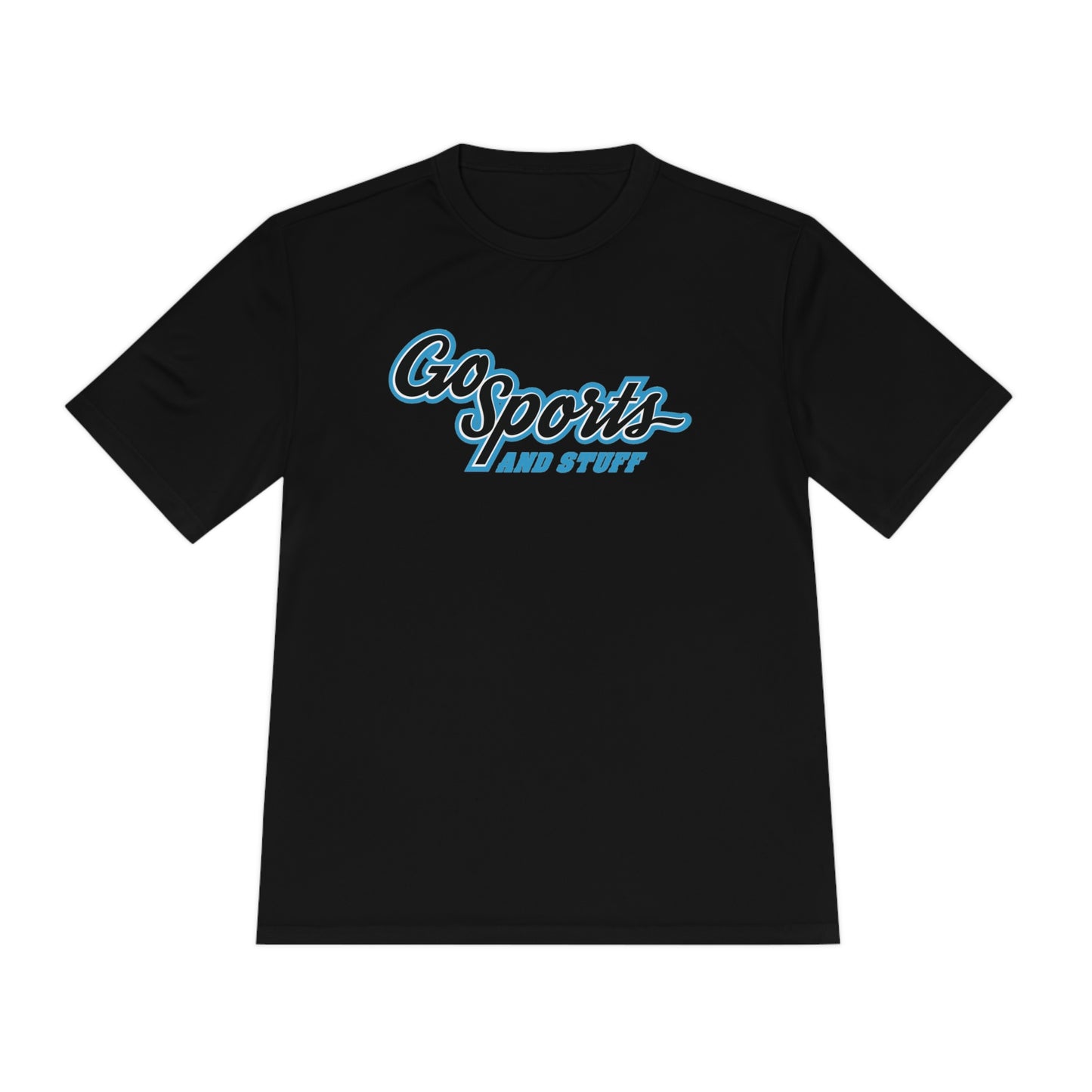 Black & Light Blue Logo - Go Sports And Stuff