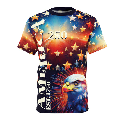 Unisex Cut & Sew Tee (AOP)