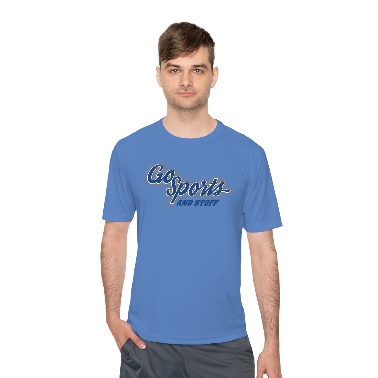 Royal Blue & Gray Logo - Go Sports And Stuff