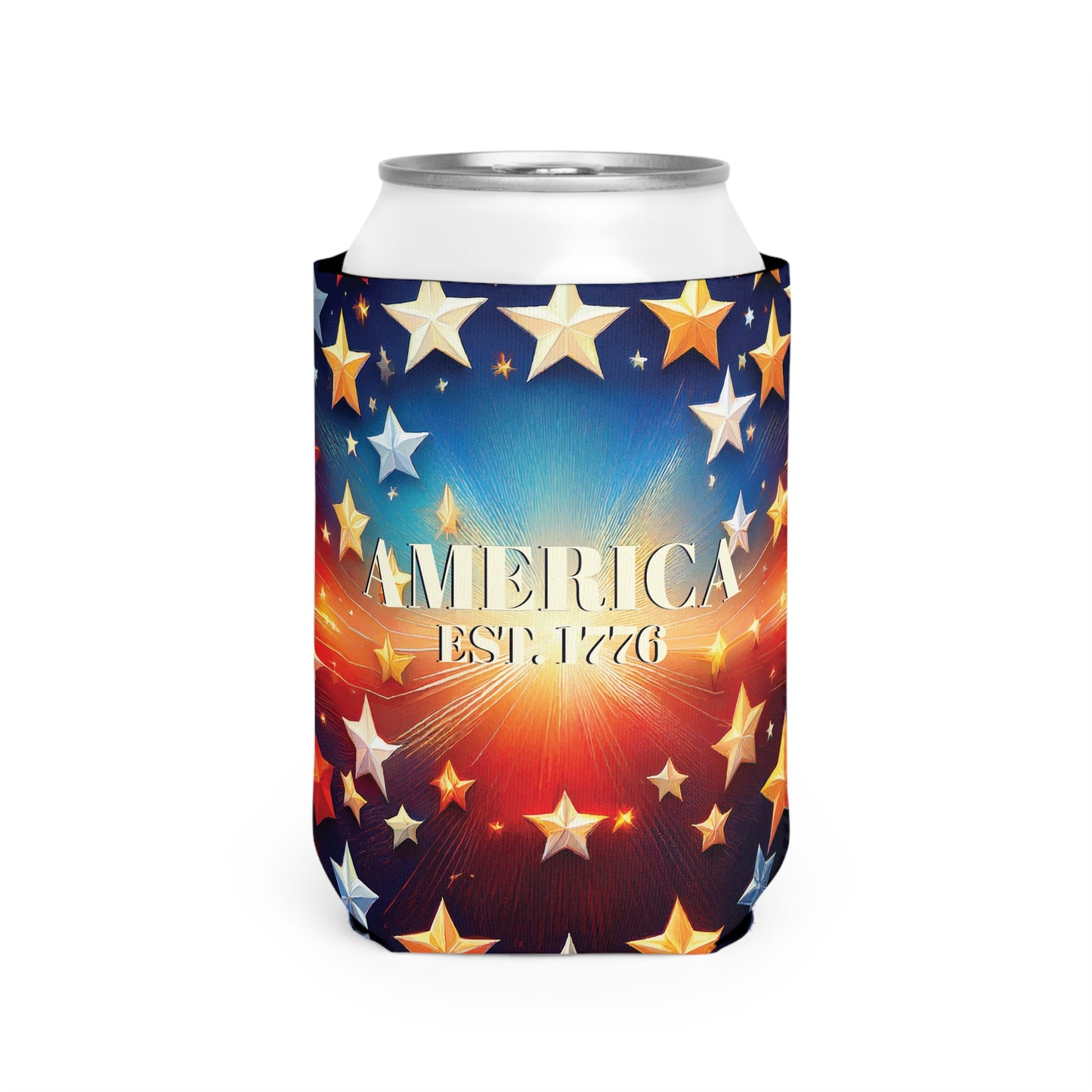 America Est. 1776 - Can Cooler Sleeve
