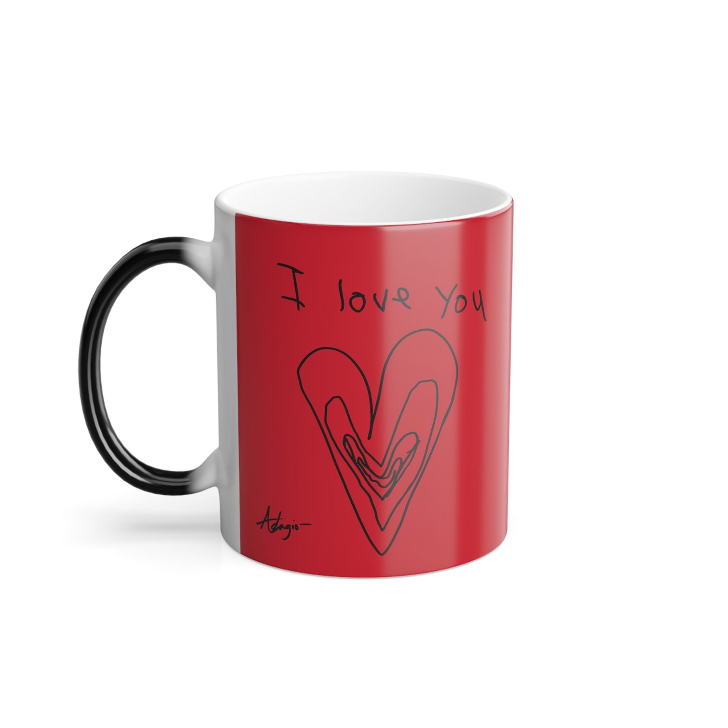 I Love You - Color Morphing Mug, 11oz