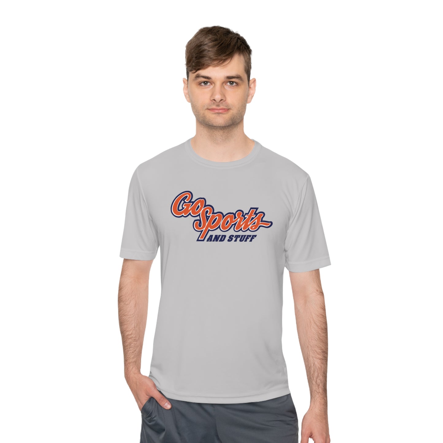 Orange & Dark Blue Logo - Go Sports And Stuff