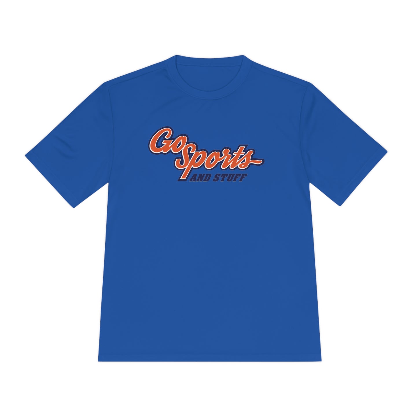 Orange & Dark Blue Logo - Go Sports And Stuff