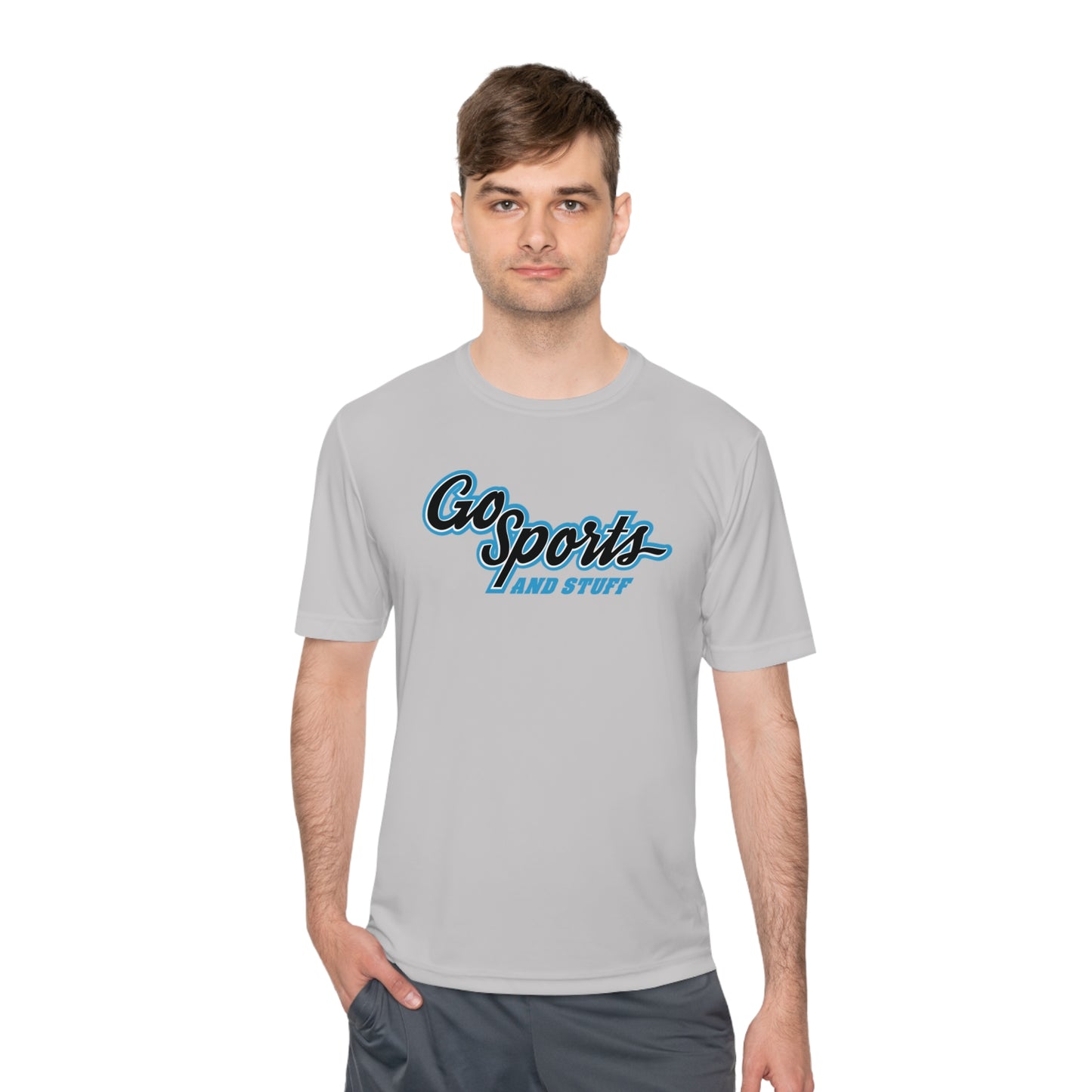 Black & Light Blue Logo - Go Sports And Stuff