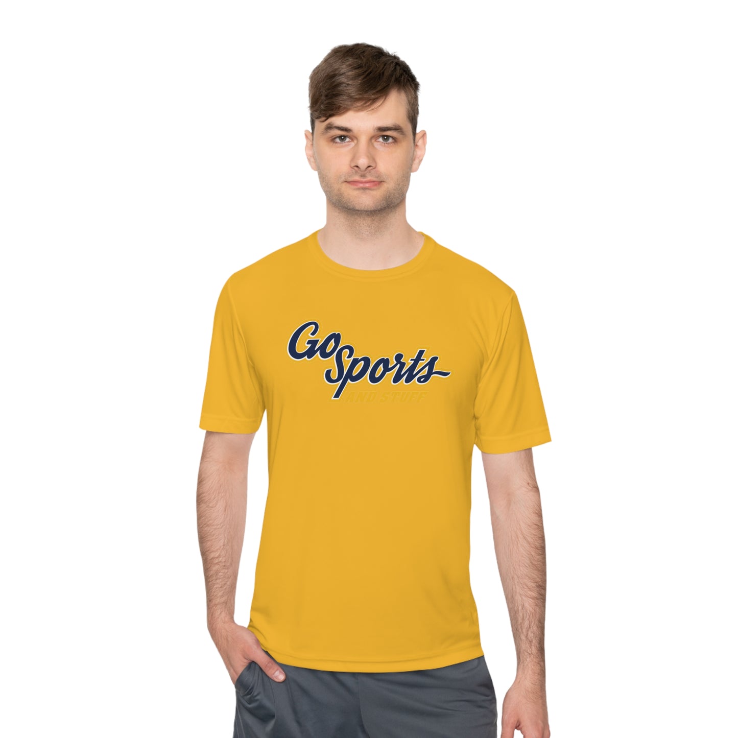 Blue & Mustard Logo - Go Sports And Stuff