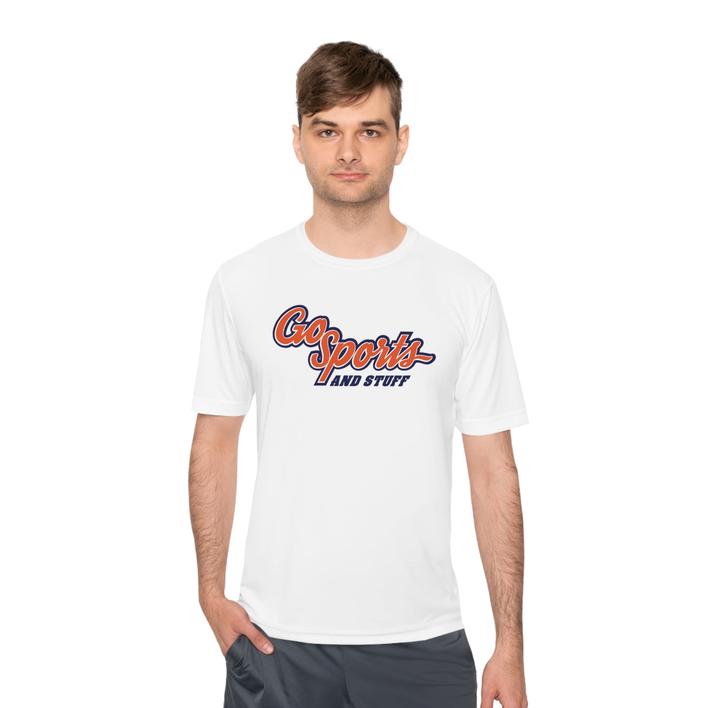 Orange & Dark Blue Logo - Go Sports And Stuff