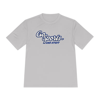 White & Royal Blue Logo - Go Sports And Stuff