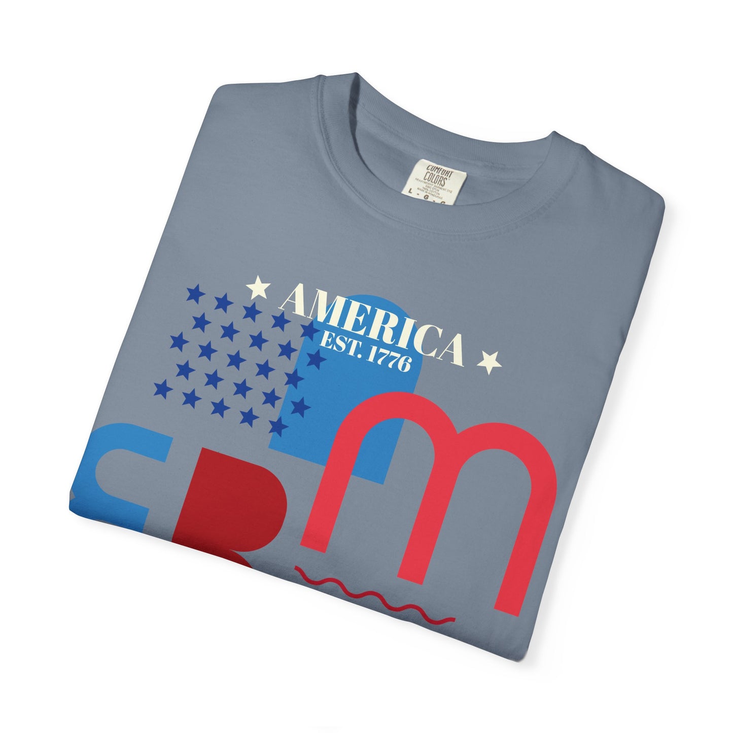 America - Unisex Garment-Dyed T-shirt