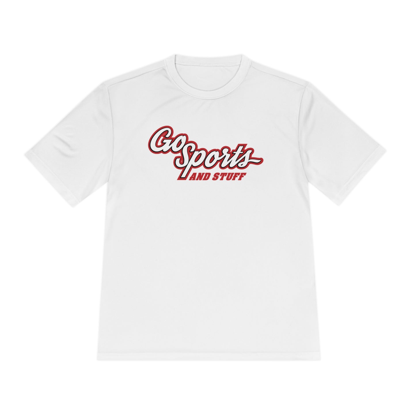 White & Red Logo - Go Sports And Stuff