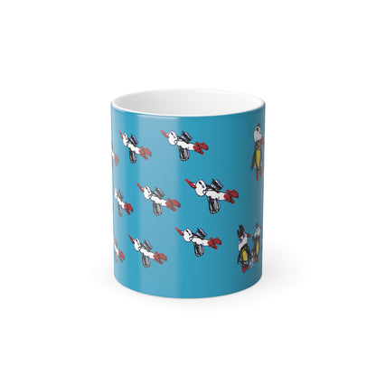 Penguins - Color Morphing Mug, 11oz